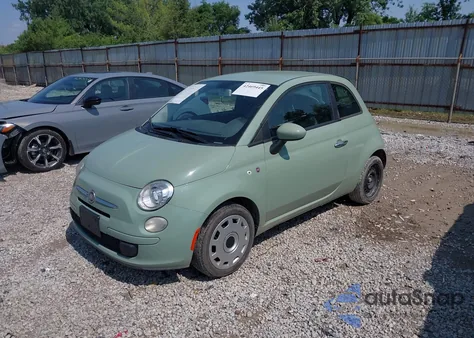 2012 Fiat 500 Pop from USA, damaged, VIN 3C3CFFAR4CT126787